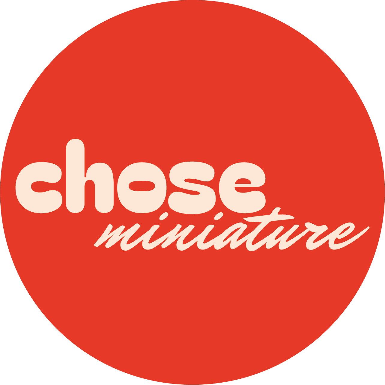 Logo chose miniature