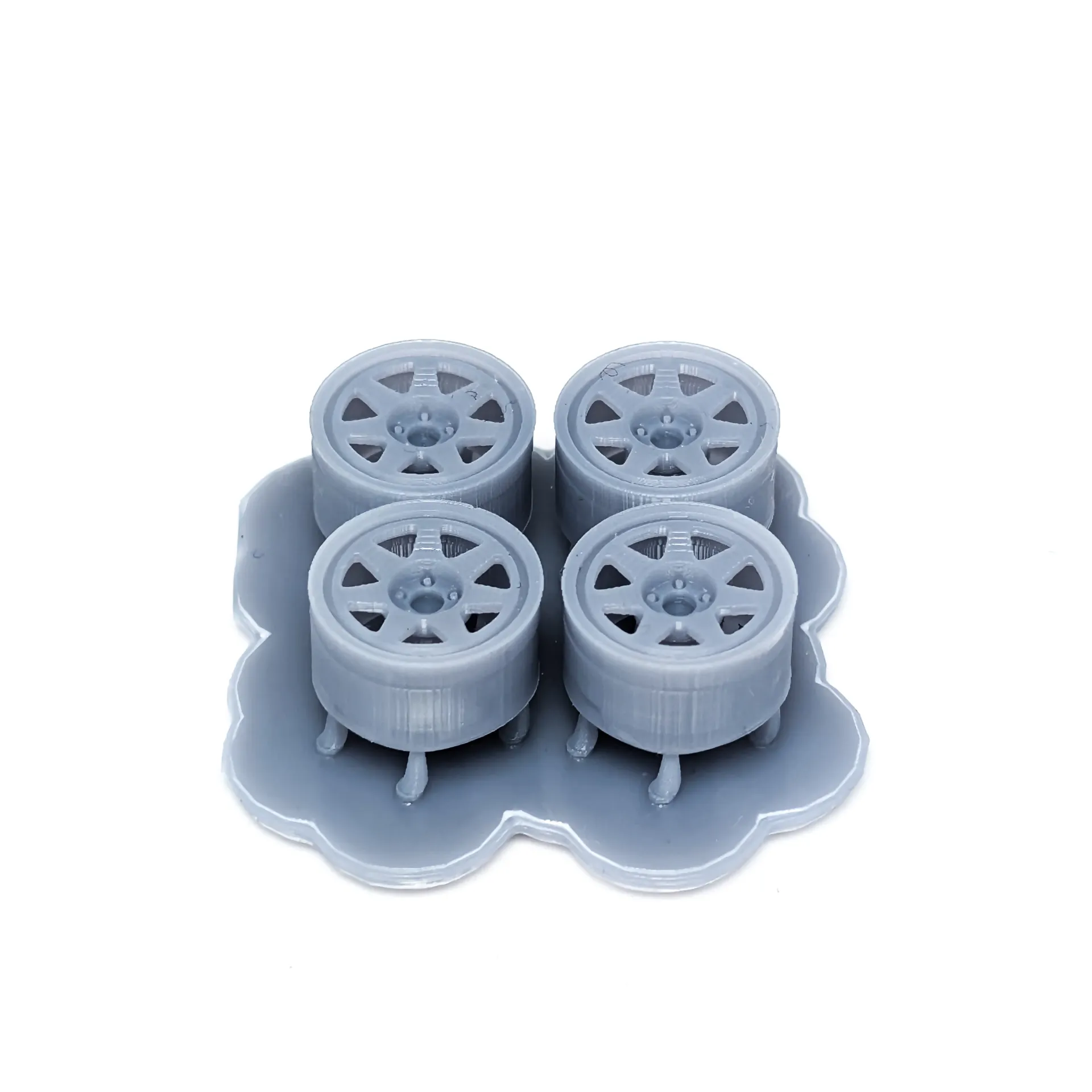 [CM3D-AM001-43] Jantes type TEKNO 7 bâtons - Rallye (5 écrous)