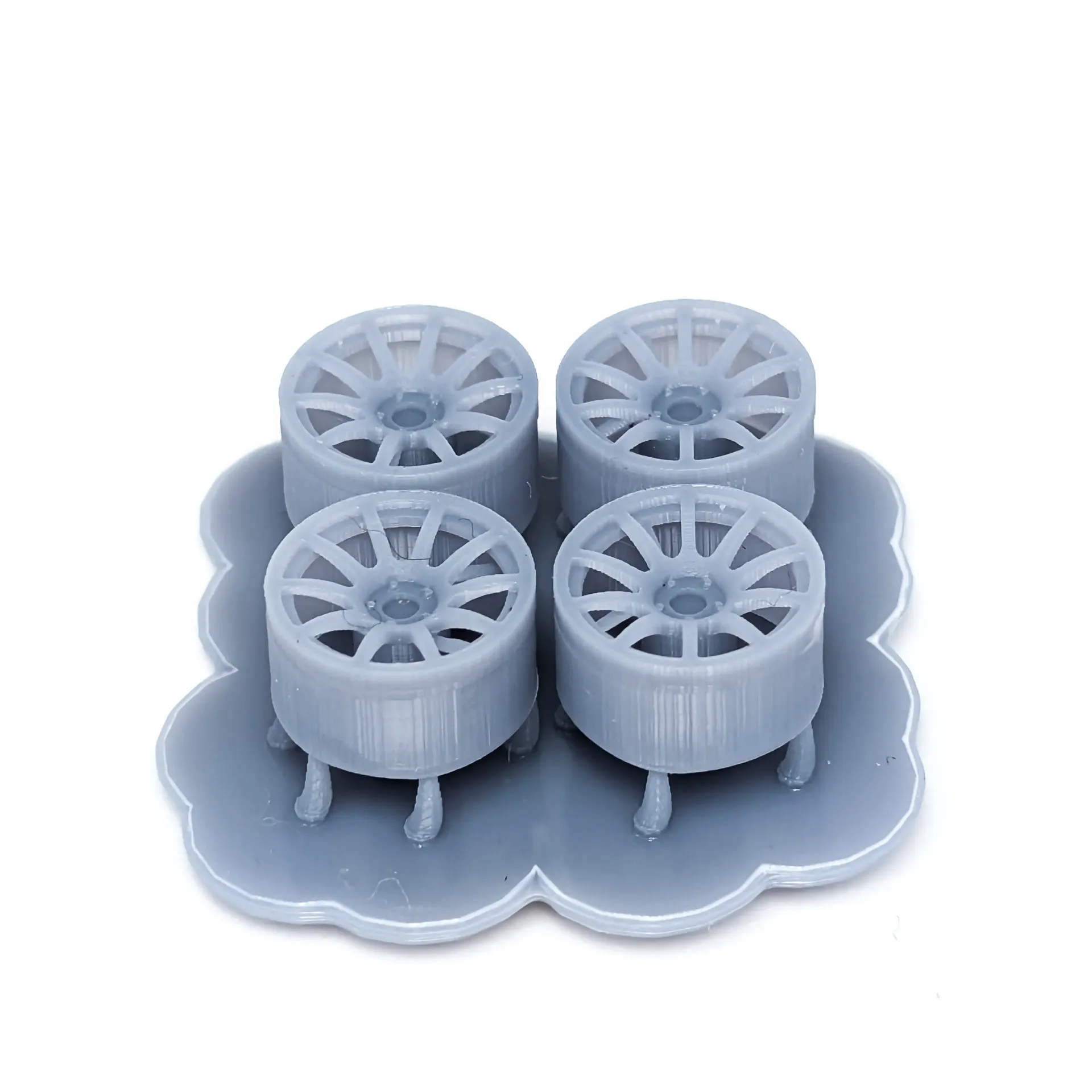 [CM3D002-43] Jantes Braid 10 bâtons Rallye (5 écrous)