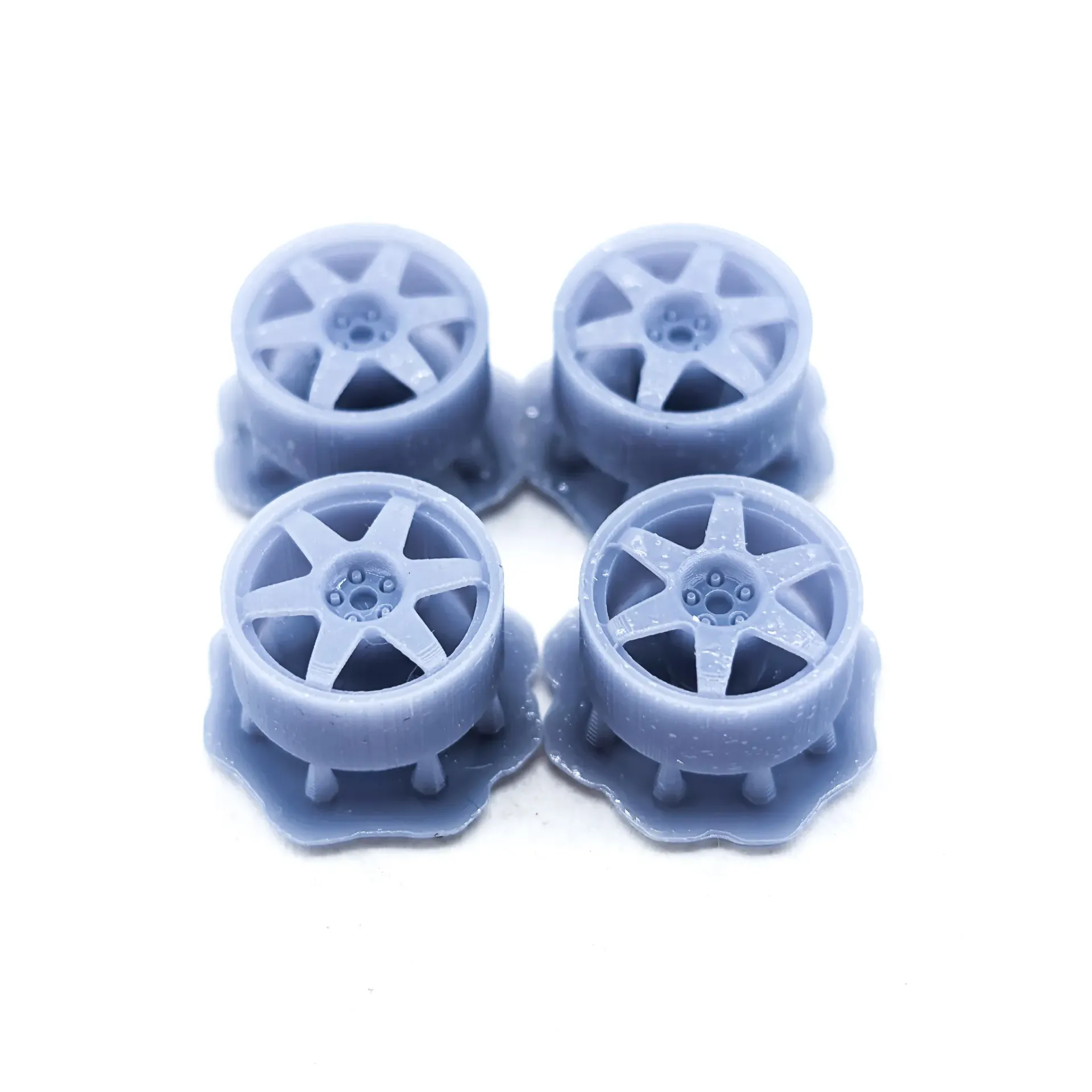 Jantes type SPEEDLINE 6 bâtons  - Rallye (5 écrous)