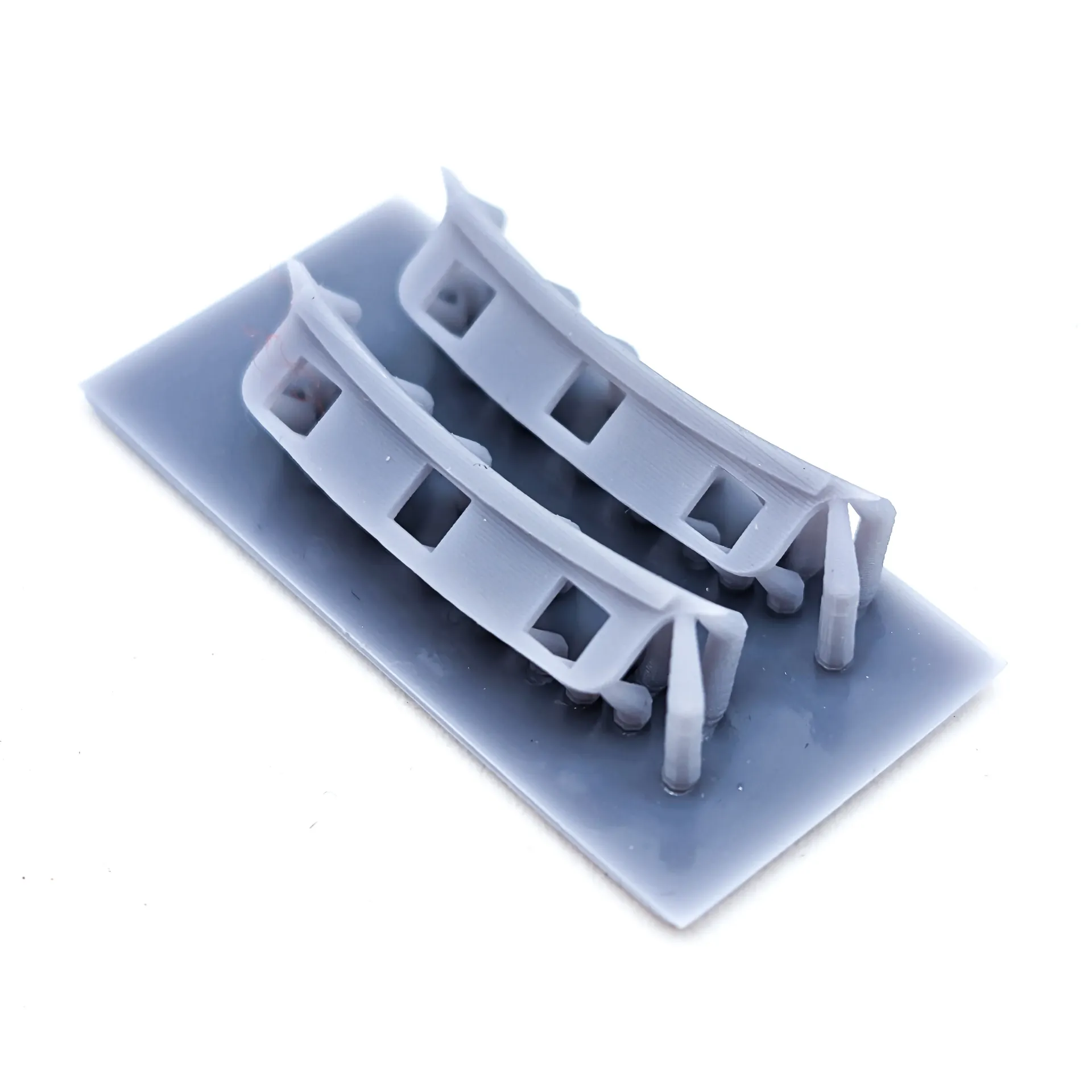 Pack de 2 supports de skis de toit (Capacité 3 paires)