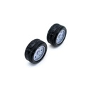 Set de 4 pneus UHP (route/sport) - flan large (monte décalé AV/AR)