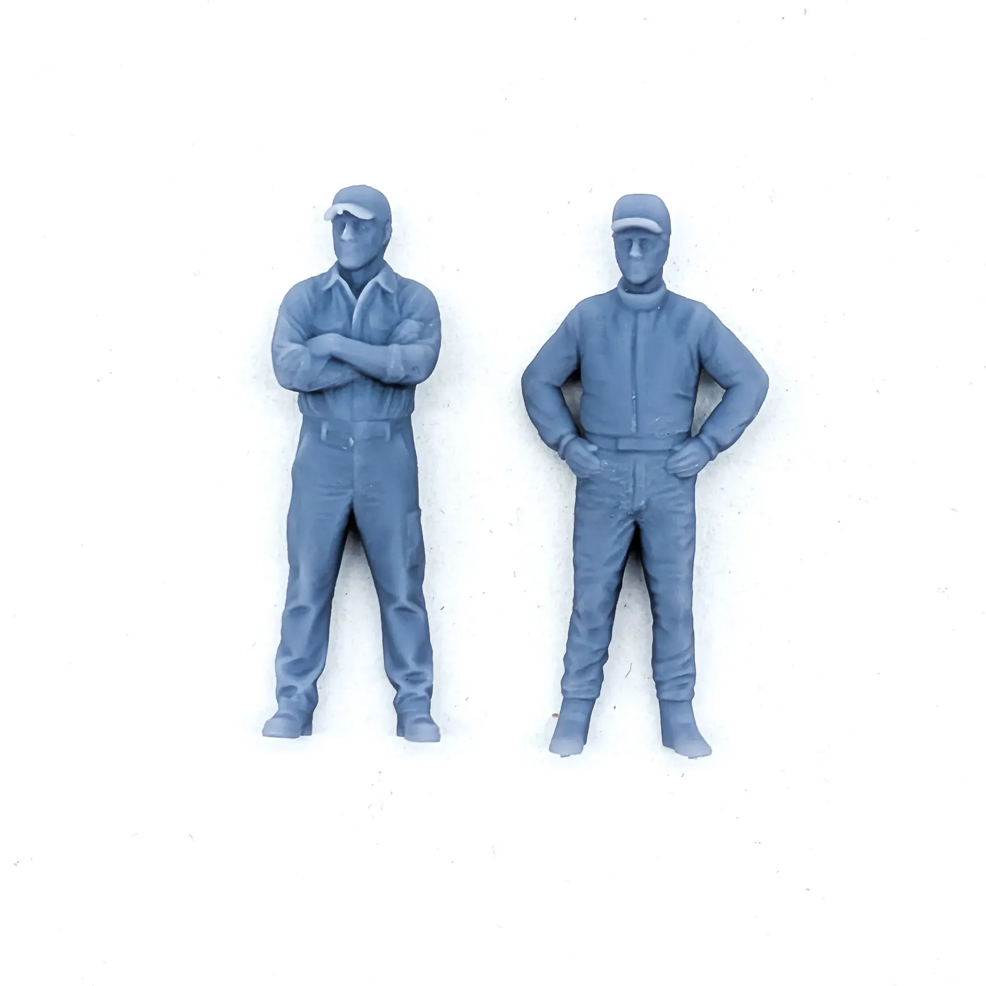 Duo de Figurines Officiels et Techniciens de Course 1/43
